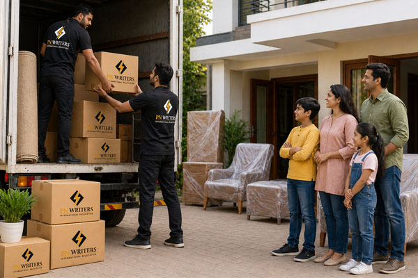 Household shifting services by Writer Relocations